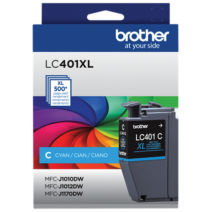 Genuine Brother Cyan (High Yield) LC401XLCS