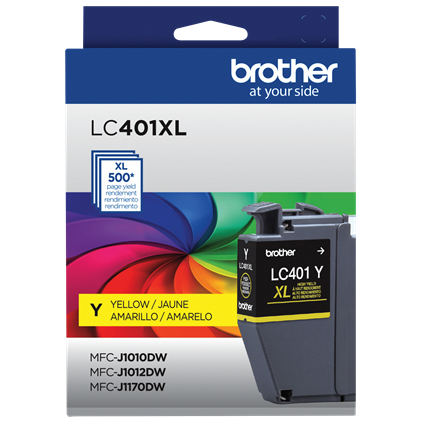 Genuine Brother Yellow (High Yield) LC401XLYS